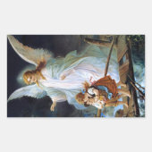 Guardian Angel 2 Kinderen op Bridge Grote Stickers (Voorkant)