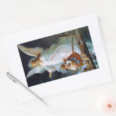 Guardian Angel 2 Kinderen op Bridge Grote Stickers (Envelop)