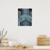 Guardian Angel aan het werk Poster (Keuken)