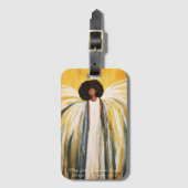 Guardian Angel Acrylic Bagagelabel (Voorkant (verticaal))