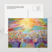 "Guardian" Angel Art Briefkaart (Voorkant / Achterkant)