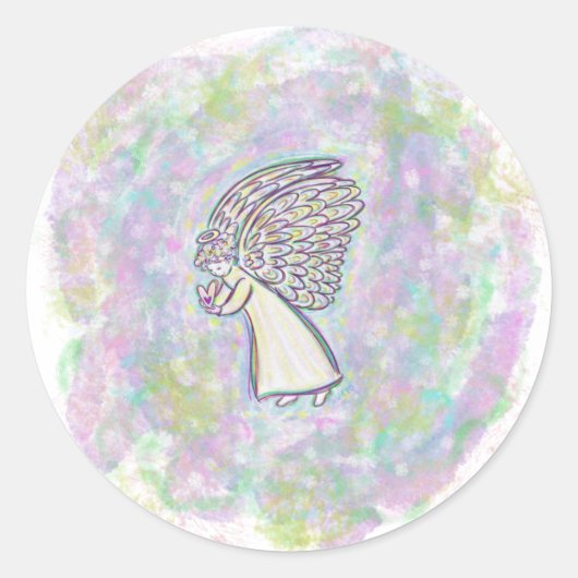 Guardian Angel Art Custom Decal Stickers (Voorkant)