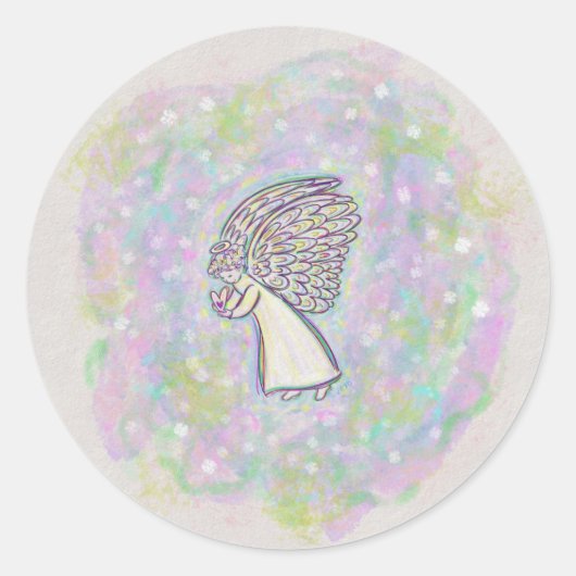 Guardian Angel Art Custom Decal Stickers (Voorkant)