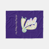 Guardian Angel Art Custom Soft Fleece Blanket (Voorkant (Horizontaal))