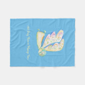 Guardian Angel Art Custom Soft Fleece Blankets Deken (Voorkant (Horizontaal))