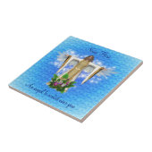 Guardian Angel Art Inspirerend Tegeltje (Zijkant)