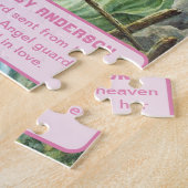 Guardian Angel Baby Girl Keepsake Legpuzzel (Zijkant)