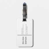 Guardian Angel Bagagelabel (Achterkant verticaal)