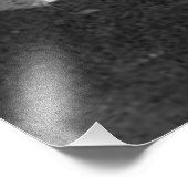 Guardian Angel bij nacht Foto Afdruk (Hoek)