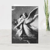 Guardian Angel bij nacht Kaart (Achterkant)