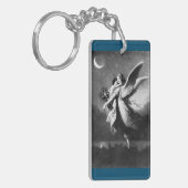 Guardian Angel bij nacht Sleutelhanger (Voorkant Links)