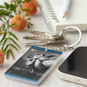 Guardian Angel bij nacht Sleutelhanger (Voorkant Rechts)