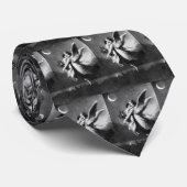 Guardian Angel bij nacht Stropdas (Opgerold)