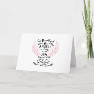 Guardian Angel Bijbel Scripture Verse Psalm 91 Kaart