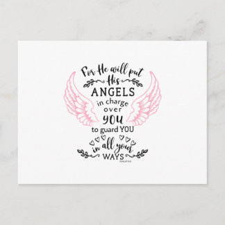Guardian Angel Bijbelscripts Verse Briefkaart