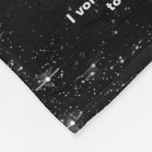 Guardian Angel Black en White Blanket Fleece Deken (Hoek)