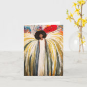 Guardian Angel Blank Kaart (Gele Bloem)