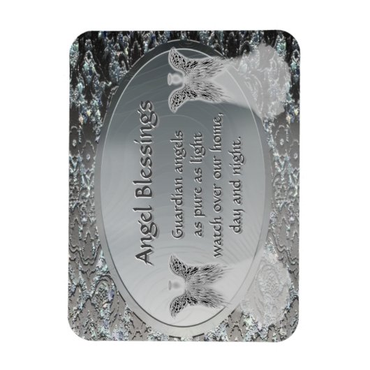 Guardian Angel Blessings Magneet (Verticaal)