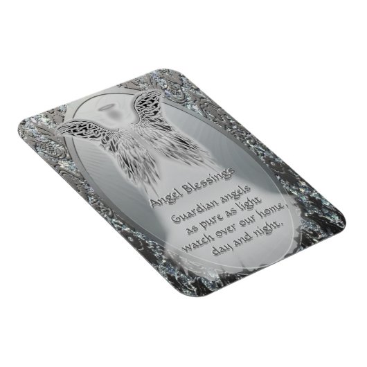 Guardian Angel Blessings Magneet (Rechterzijde)