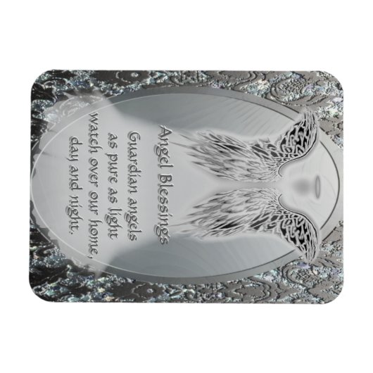 Guardian Angel Blessings Magneet (Horizontaal)