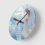 Guardian Angel Blessings Ronde Klok (Hoek)