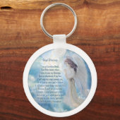 Guardian Angel Blessings Sleutelhanger (Voorkant)