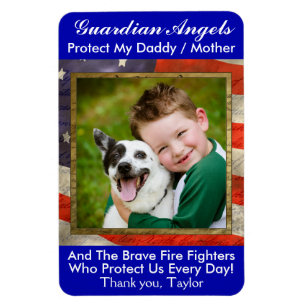 Guardian Angel - Brandweer Magnet Magneet