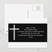 Guardian Angel Briefkaart (Voorkant / Achterkant)