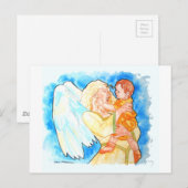Guardian Angel Briefkaart (Voorkant / Achterkant)