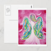 Guardian Angel Briefkaart (Voorkant / Achterkant)