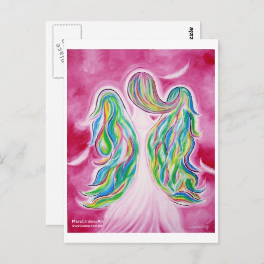 Guardian Angel Briefkaart (Voorkant / Achterkant)