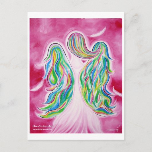 Guardian Angel Briefkaart (Voorkant)