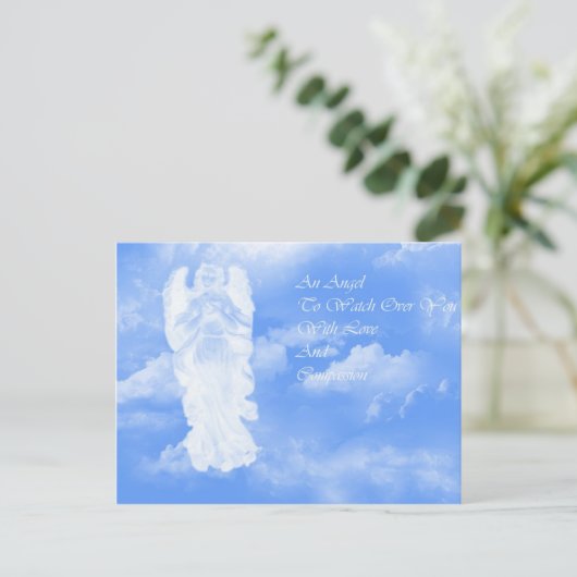 Guardian Angel Briefkaart (Staand voorkant)