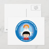 Guardian Angel Briefkaart (Voorkant / Achterkant)