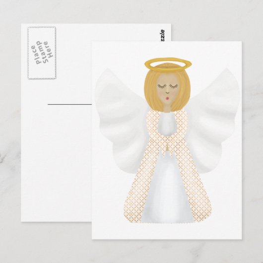 Guardian angel briefkaart (Voorkant / Achterkant)