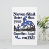 Guardian-Angel Briefpapier (Staand voorkant)