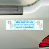 Guardian Angel Bumpersticker (Op auto)