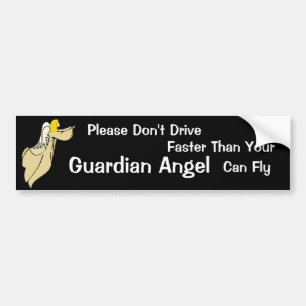 Guardian Angel Bumpersticker