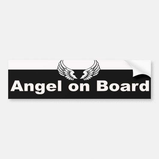 Guardian Angel Bumpersticker (Voorkant)