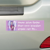 Guardian Angel Bumpersticker (Op auto)