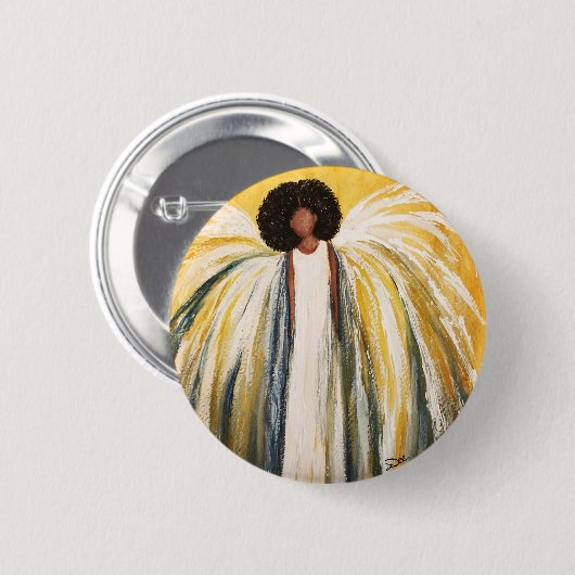 Guardian Angel Button (Voorkant /achterkant)