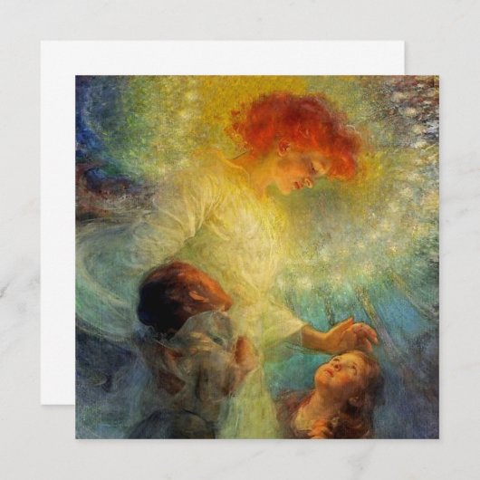 “Guardian Angel” by Franz Dvorak (Voorkant / Achterkant)