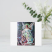 GUARDIAN ANGEL c. 1900 Briefkaart (Staand voorkant)