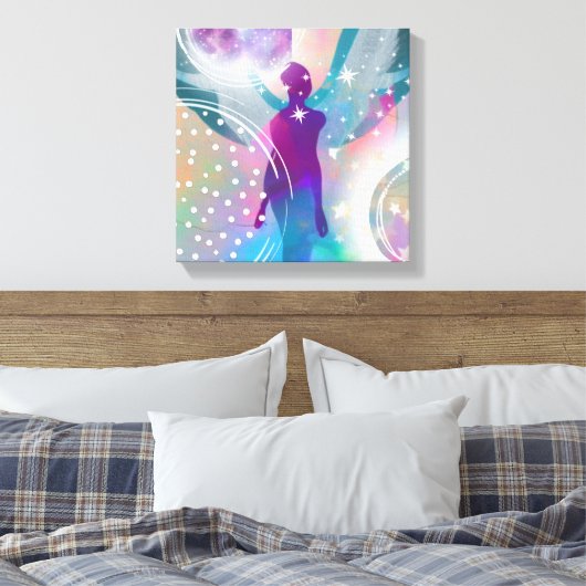 Guardian Angel Canvas Afdruk (Insitu (Slaapkamer))