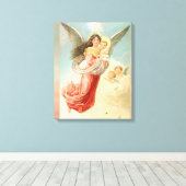 Guardian Angel Canvas Afdruk (Insitu (Houten vloer))