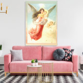 Guardian Angel Canvas Afdruk (Insitu (Woonkamer))