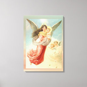 Guardian Angel Canvas Afdruk