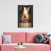  Guardian Angel Canvas Afdruk (Insitu (Woonkamer))