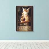  Guardian Angel Canvas Afdruk (Insitu (Houten vloer))