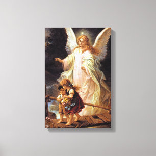 Guardian Angel Canvas Afdruk